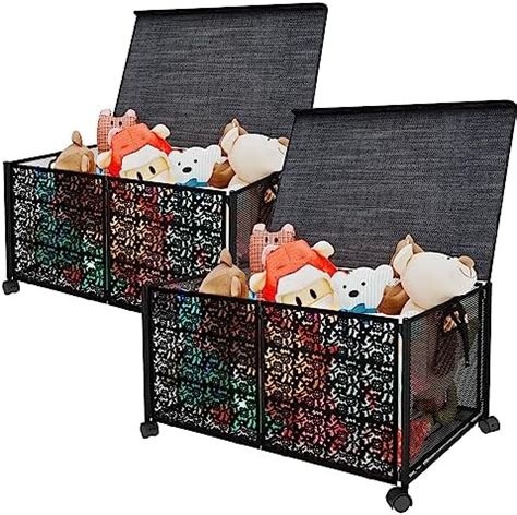 black metal folding toy box|Metal Toy Boxes for sale .